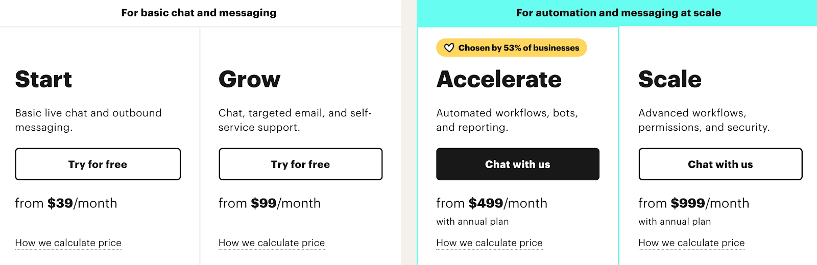 Pricing Page