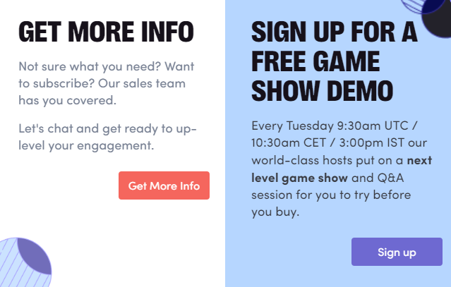 Pricing Page