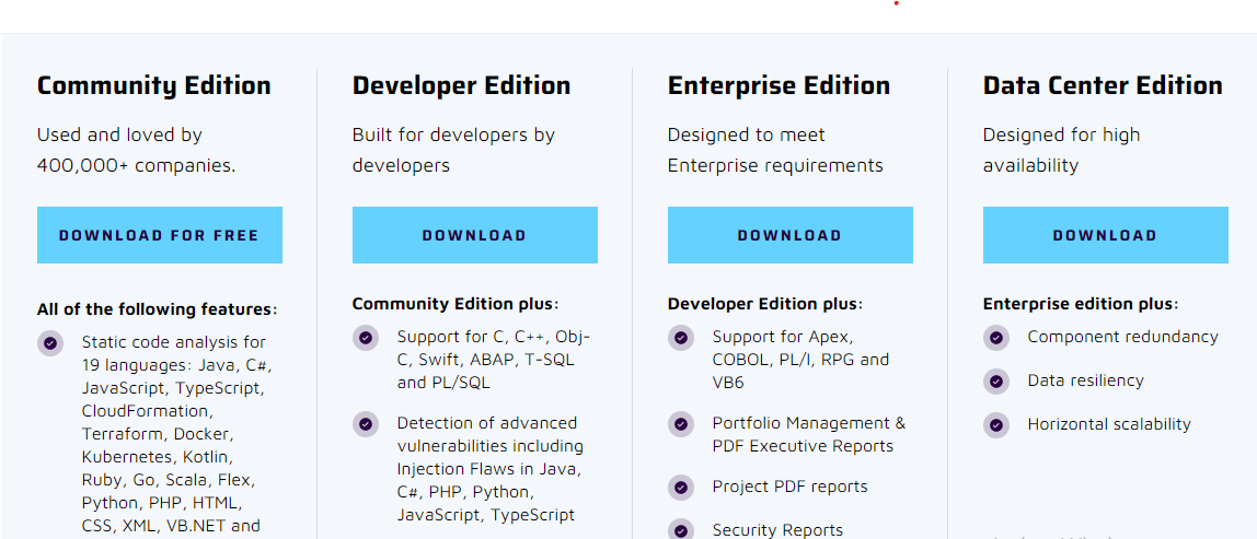 Pricing Page