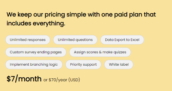 Pricing Page