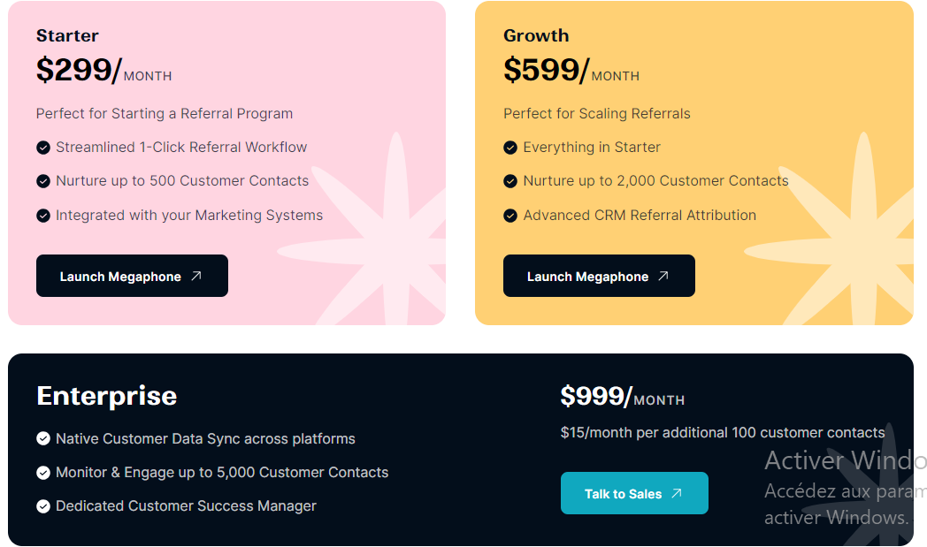 Pricing Page