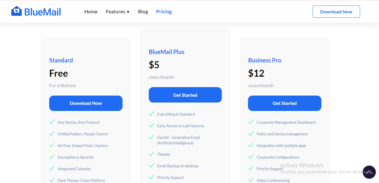 Pricing Page