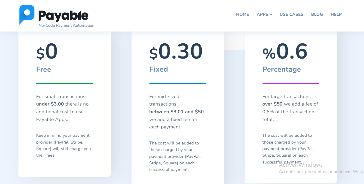 Pricing Page