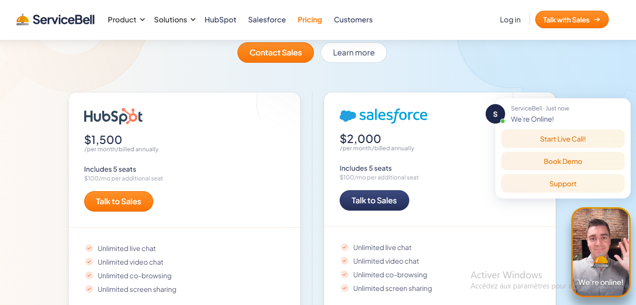 Pricing Page