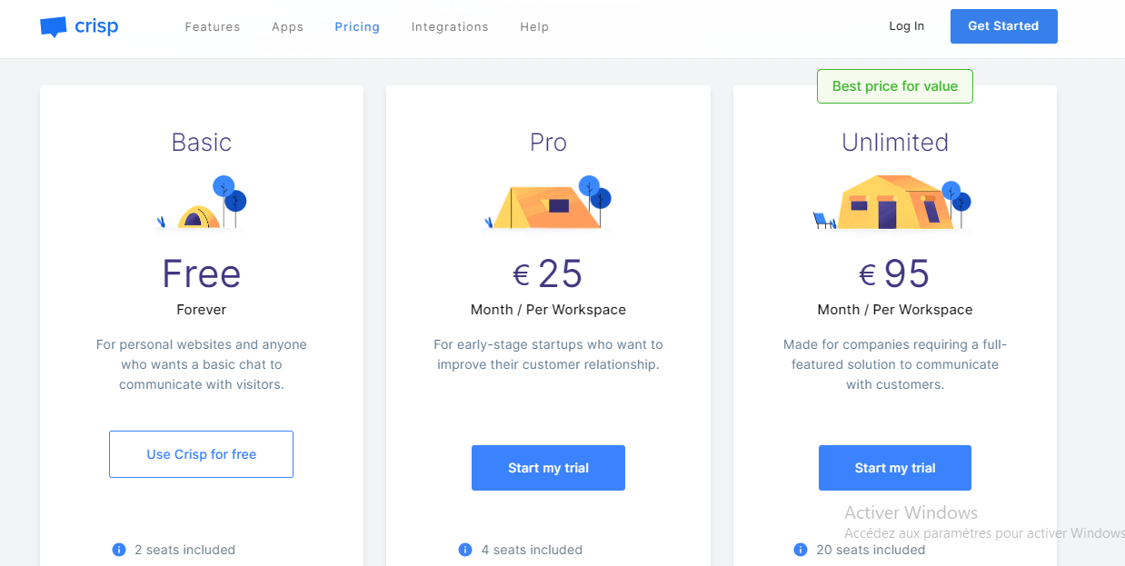 Pricing Page