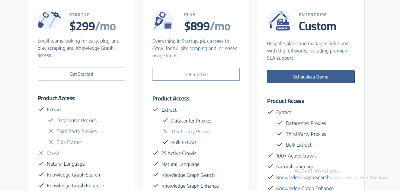 Pricing Page