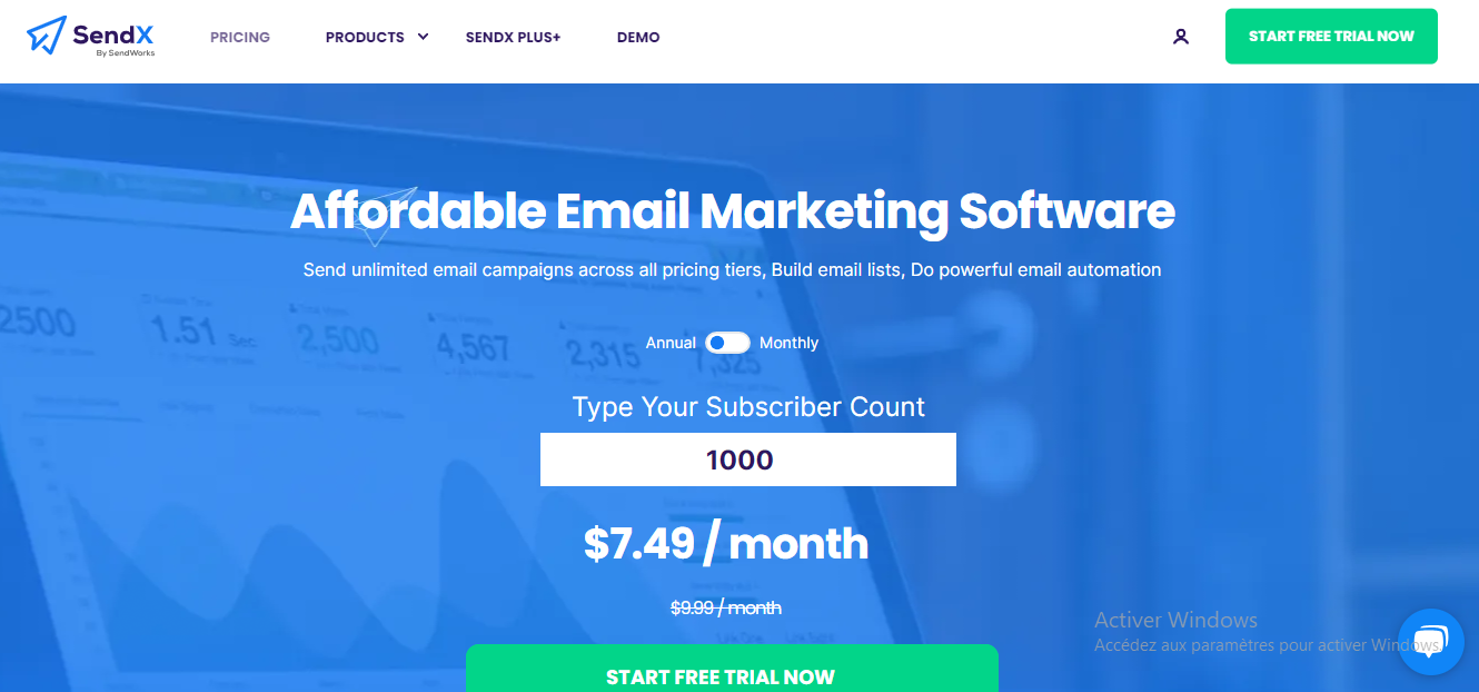 Pricing Page