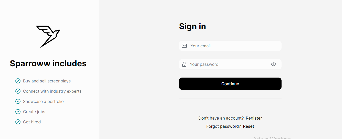 Pricing Page