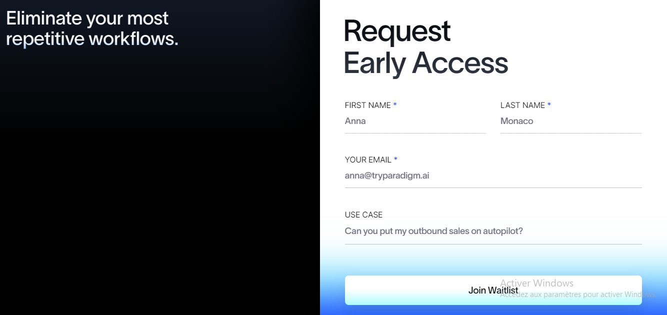Pricing Page