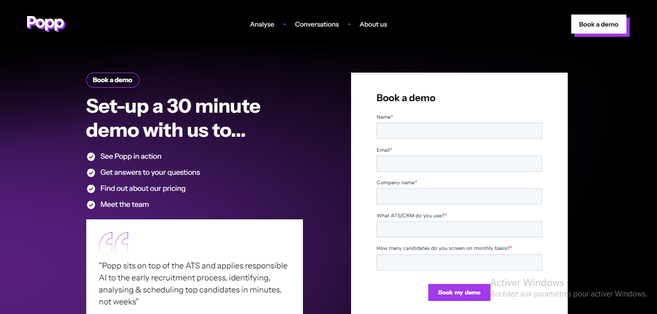Pricing Page