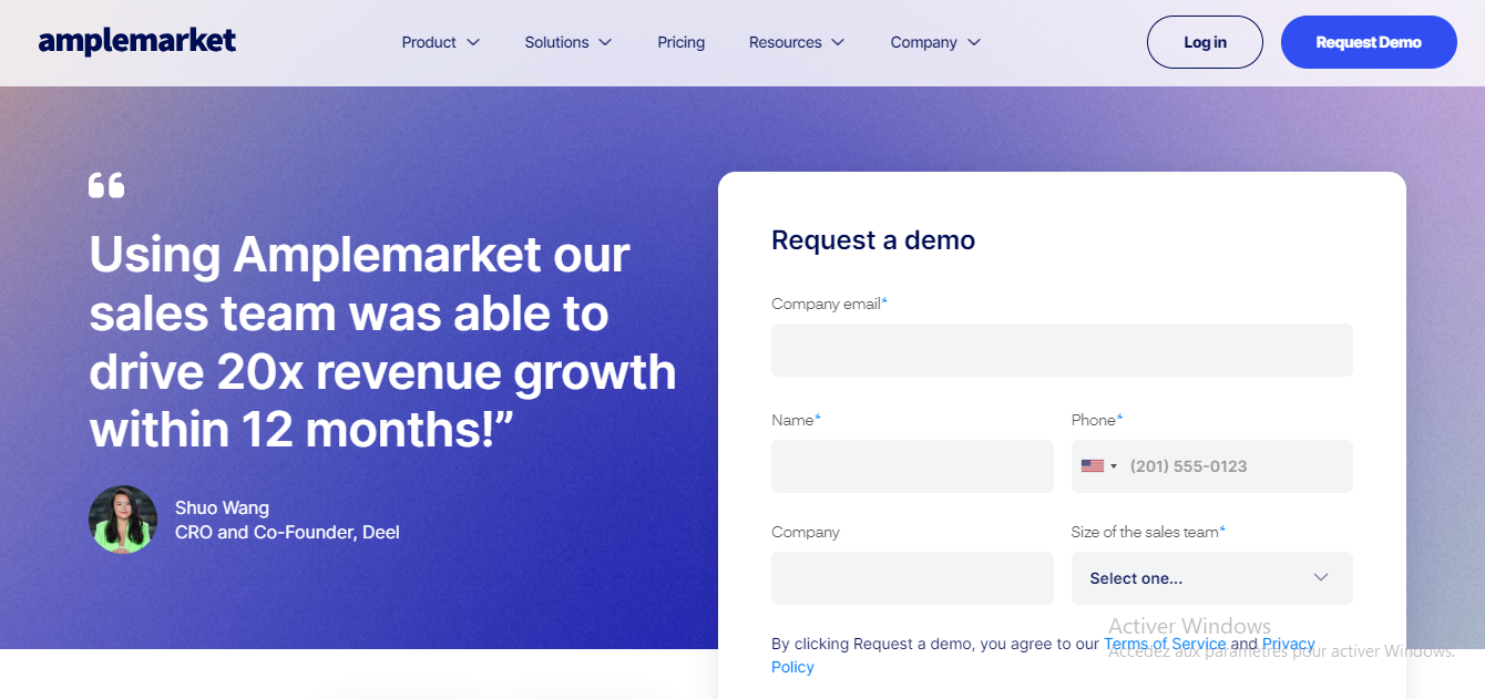 Pricing Page