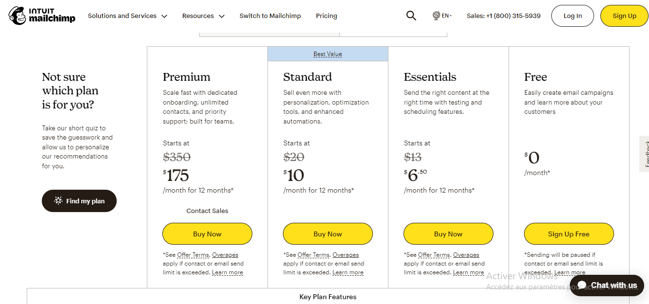 Pricing Page