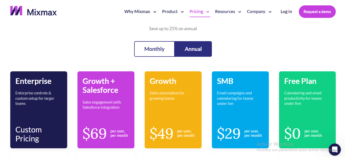 Pricing Page