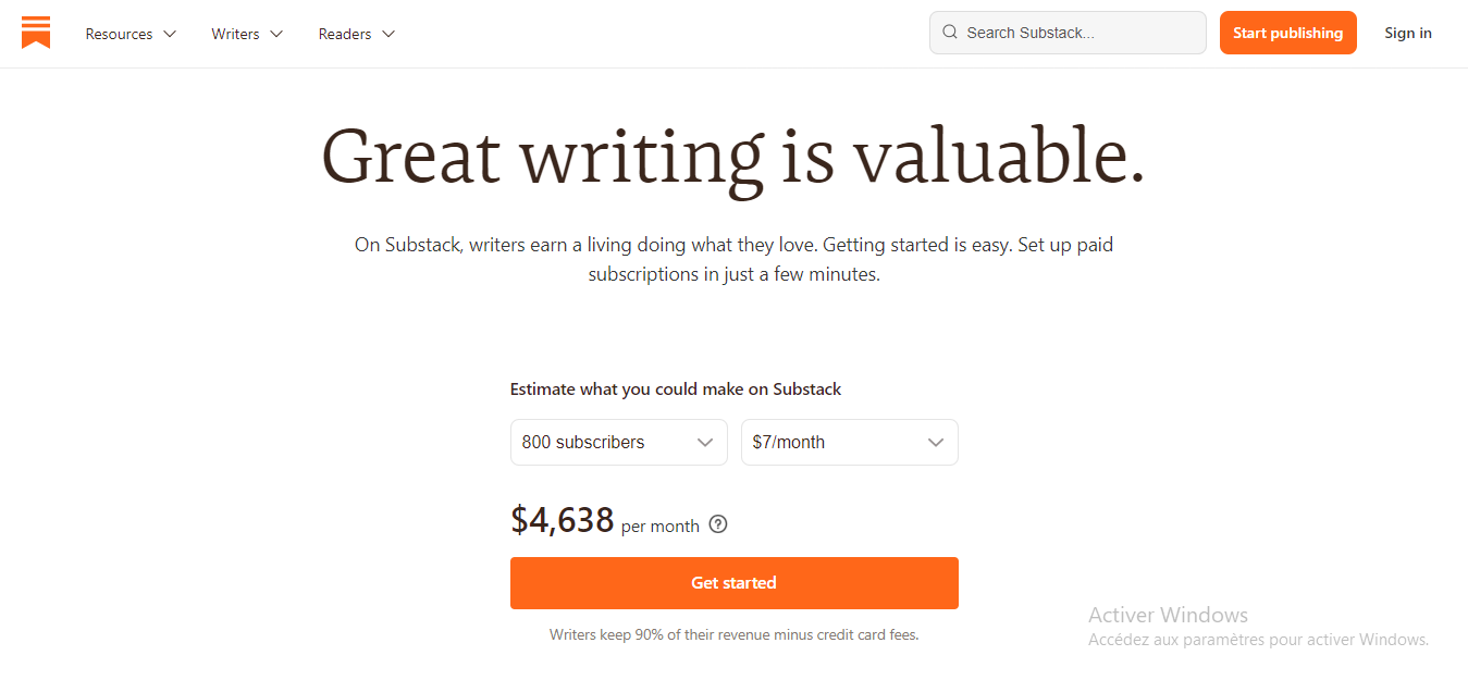 Pricing Page