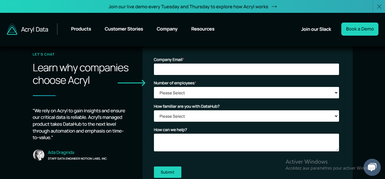 Pricing Page