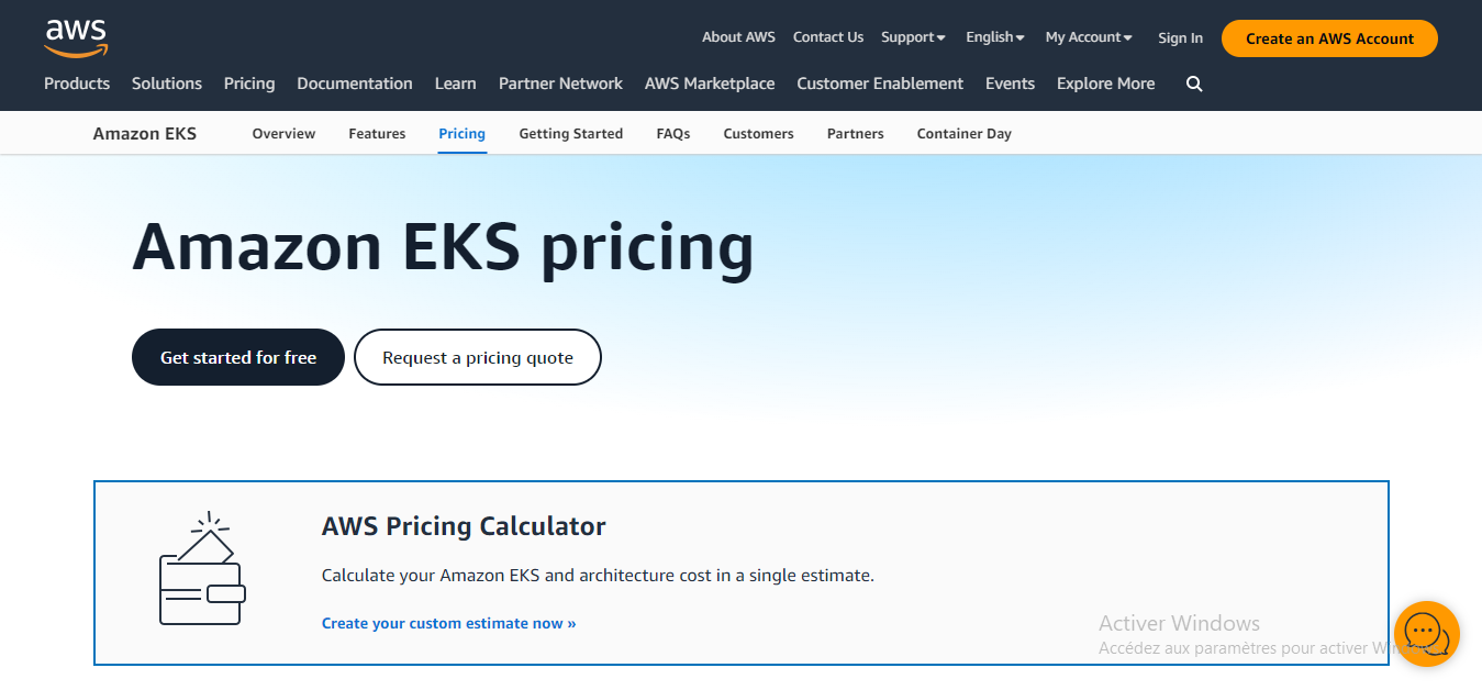 Pricing Page