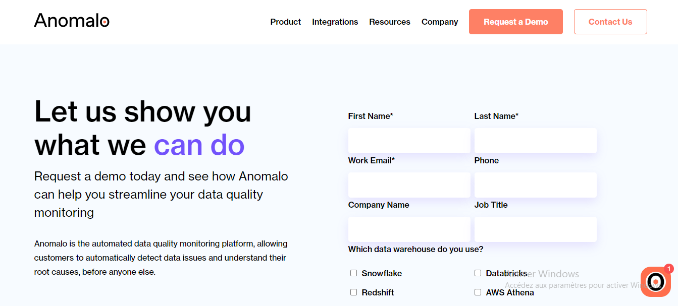 Pricing Page
