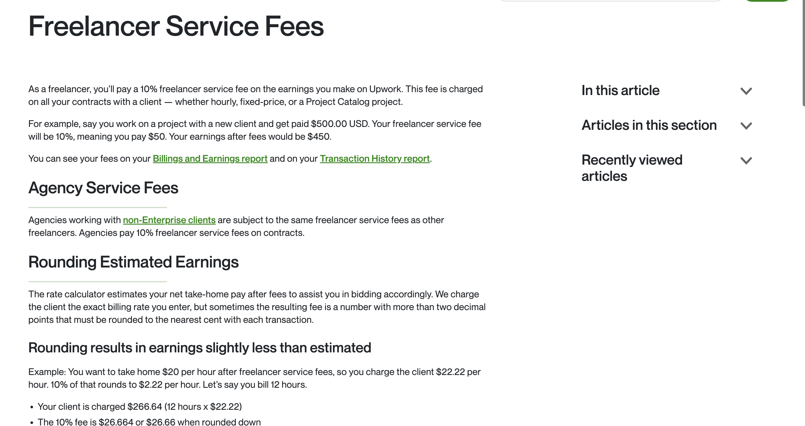 Pricing Page