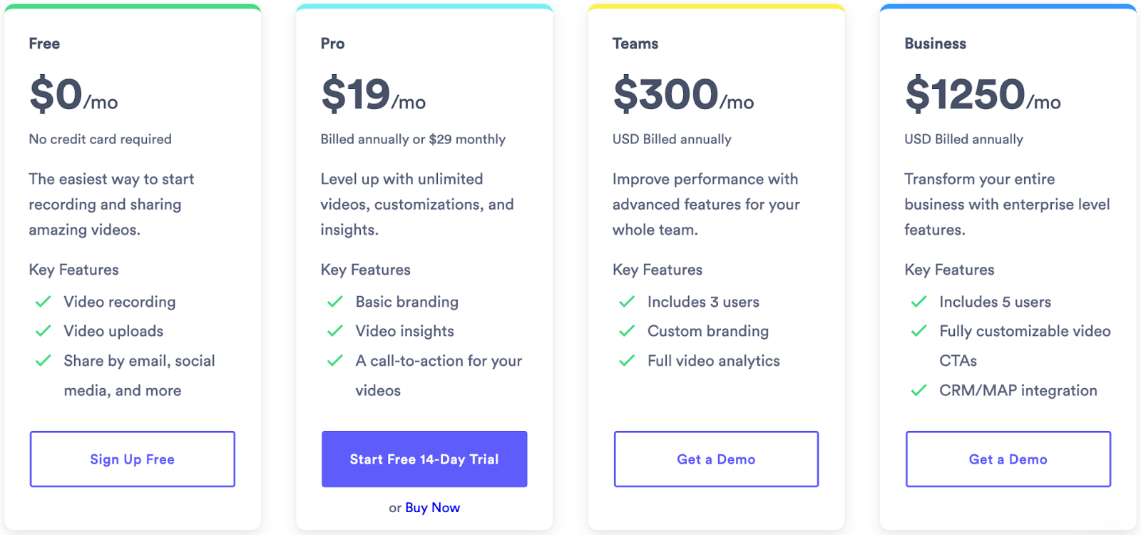 Pricing Page