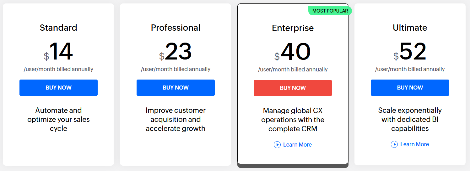 Pricing Page