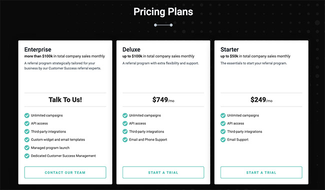 Pricing Page