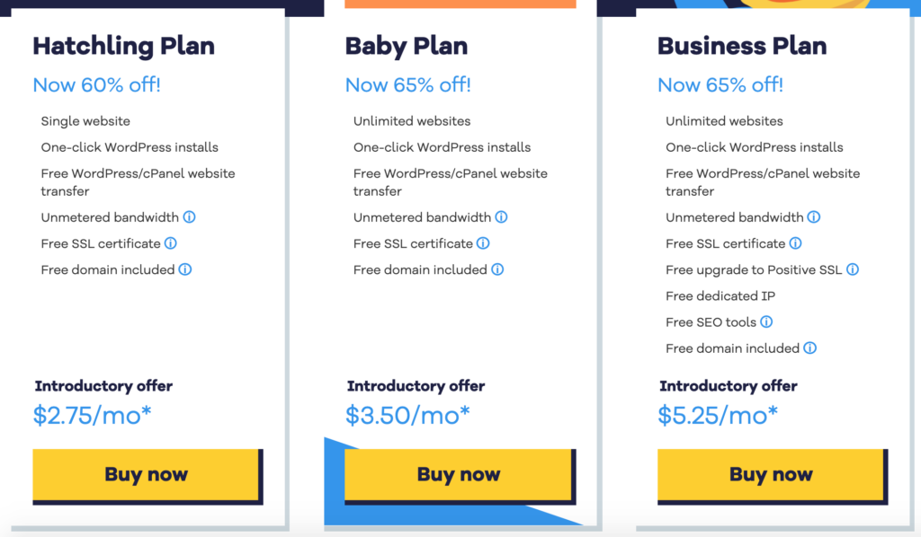 Pricing Page