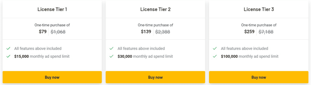 Pricing Page