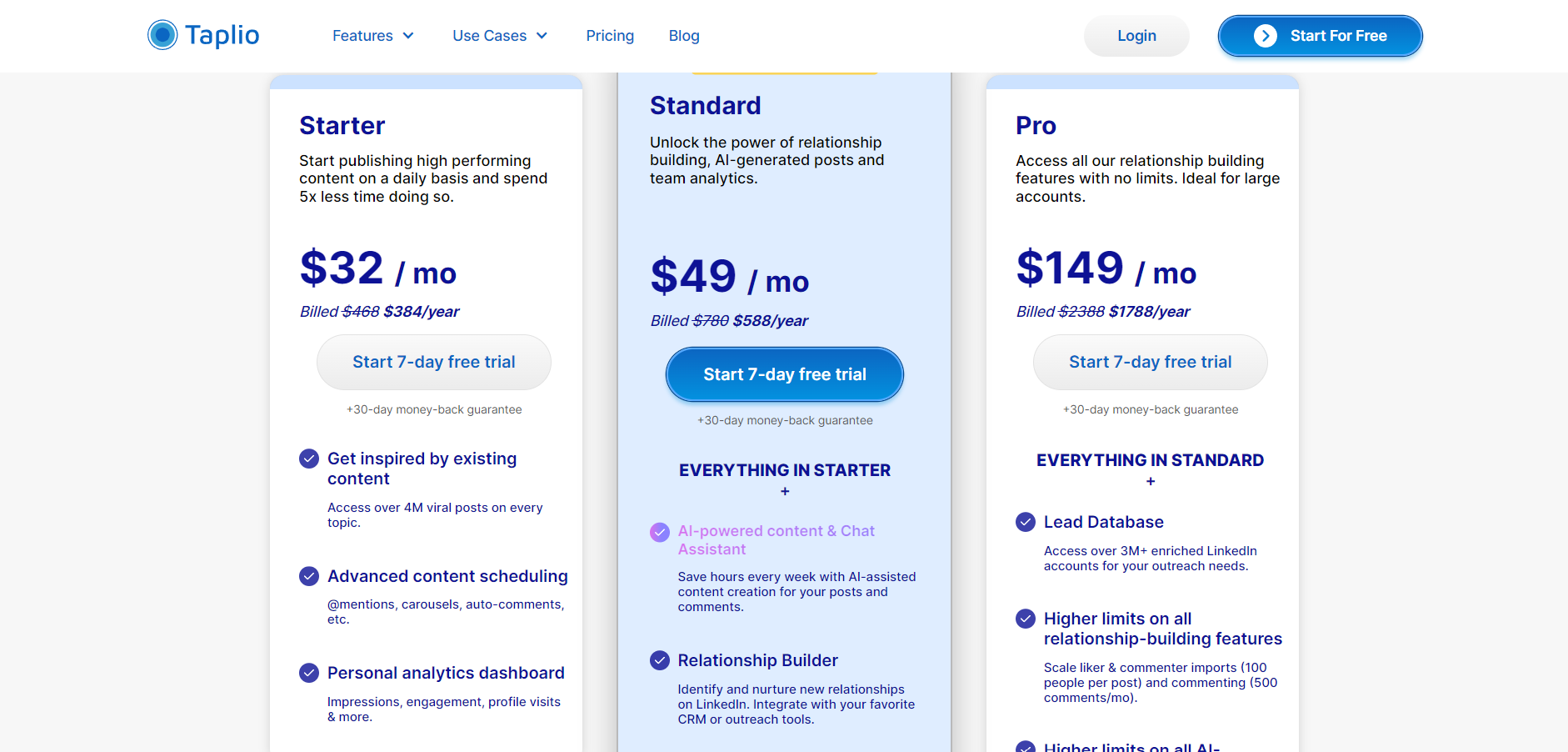 Pricing Page
