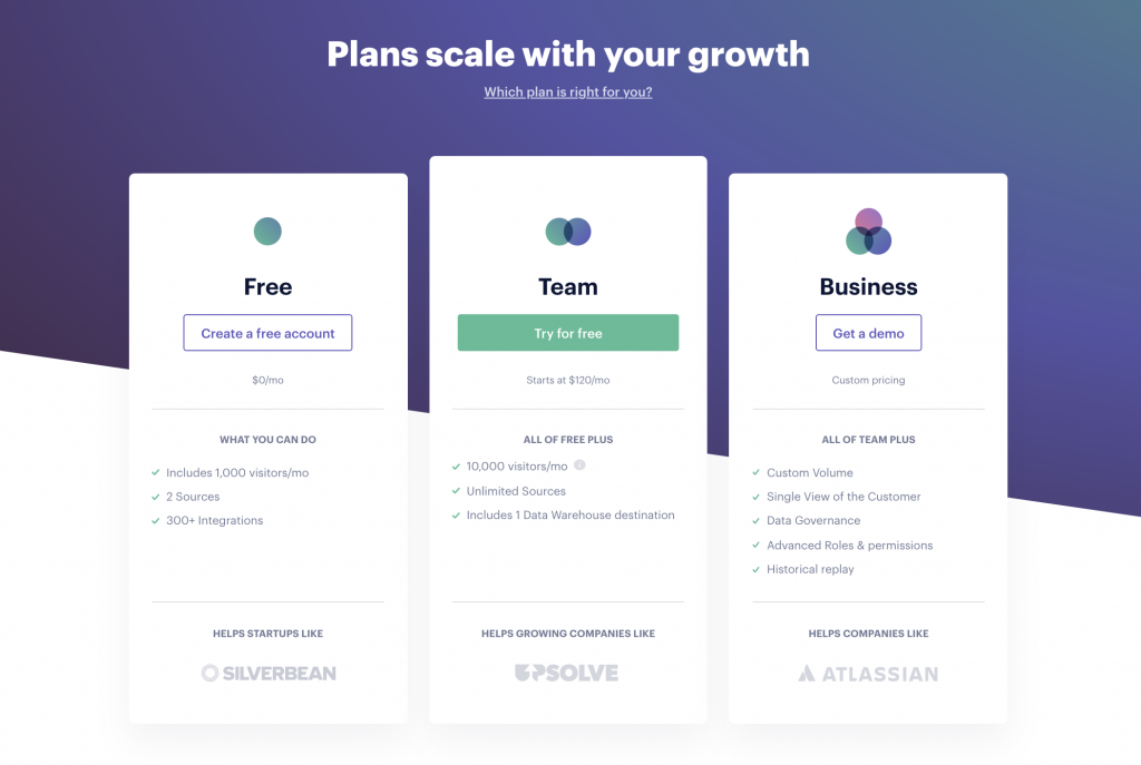 Pricing Page