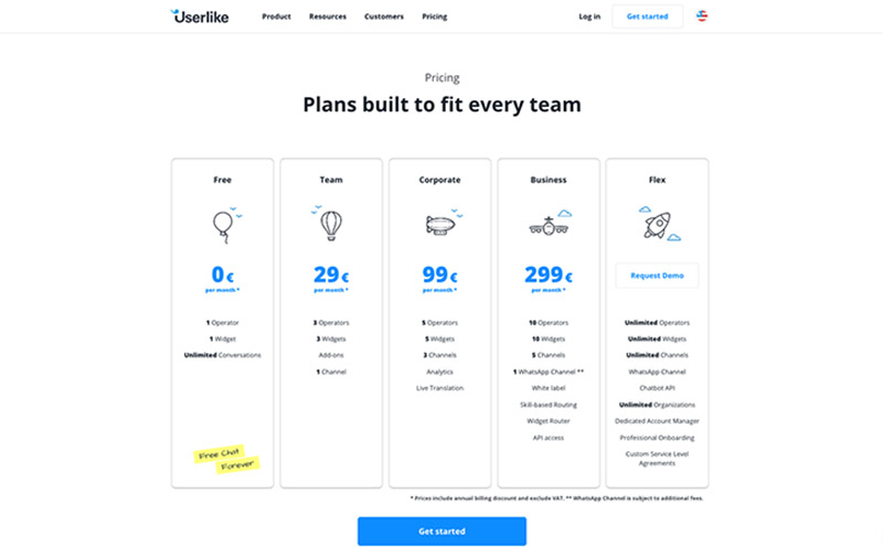 Pricing Page