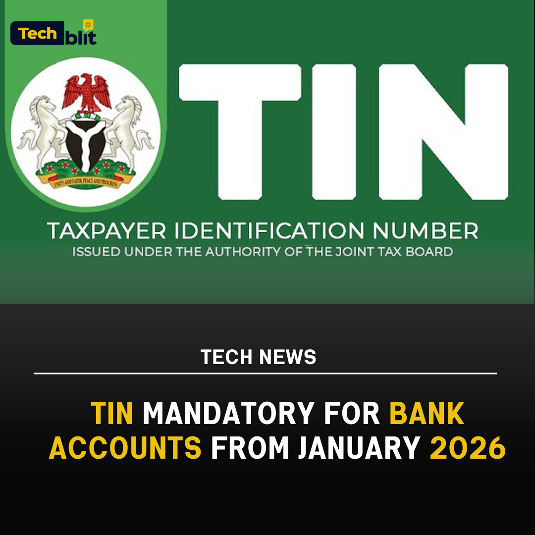 TIN Mandatory For Bank Accounts From January 2026