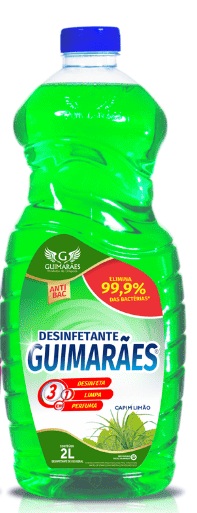 DESINFETANTE CAPIM-LIMÃO NOVO 2L GUIMARAES
