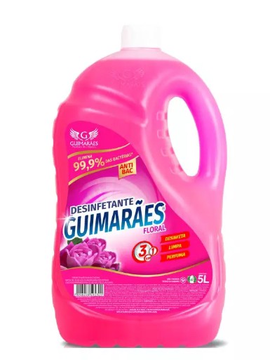 DESINFETANTE FLORAL NOVO 5L GUIMARAES