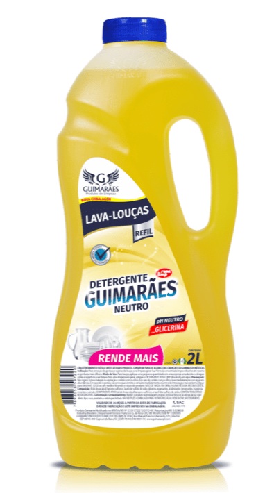DETERGENTE NEUTRO 2L GUIMARAES