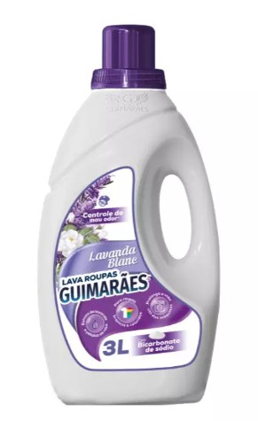 LAVA ROUPAS C/BICARBONATO LAVANDA 3L GUIMARAES