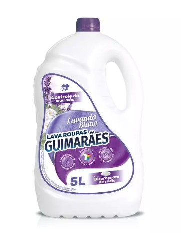 LAVA ROUPAS C/BICARBONATO LAVANDA 5L GUIMARAES