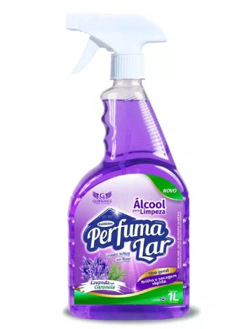 LIMPADOR COM ALCOOL PERF. LAVANDA C/CITRONELA 1L GUIMARAES