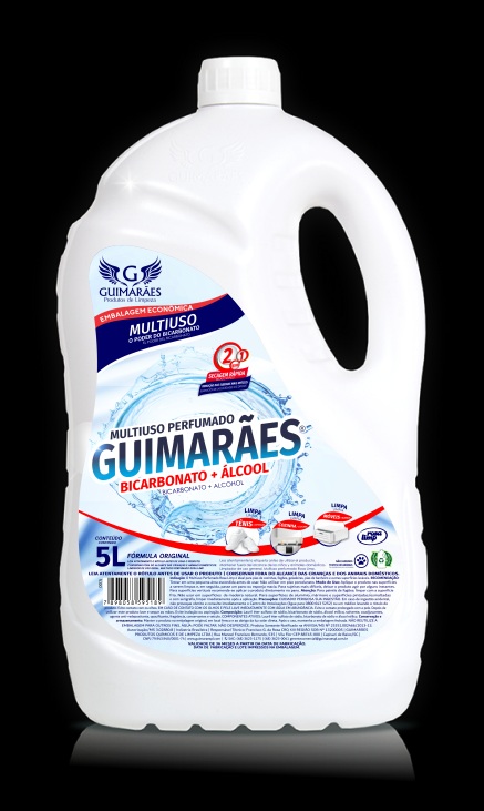 MULTIUSO C/BICARBONATO E ALCOOL 5L GUIMARAES