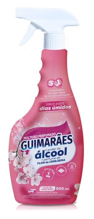 MULTIUSO PERF. C/ALCOOL FLOR DE CEREJEIRA 500ML GUIMARAES