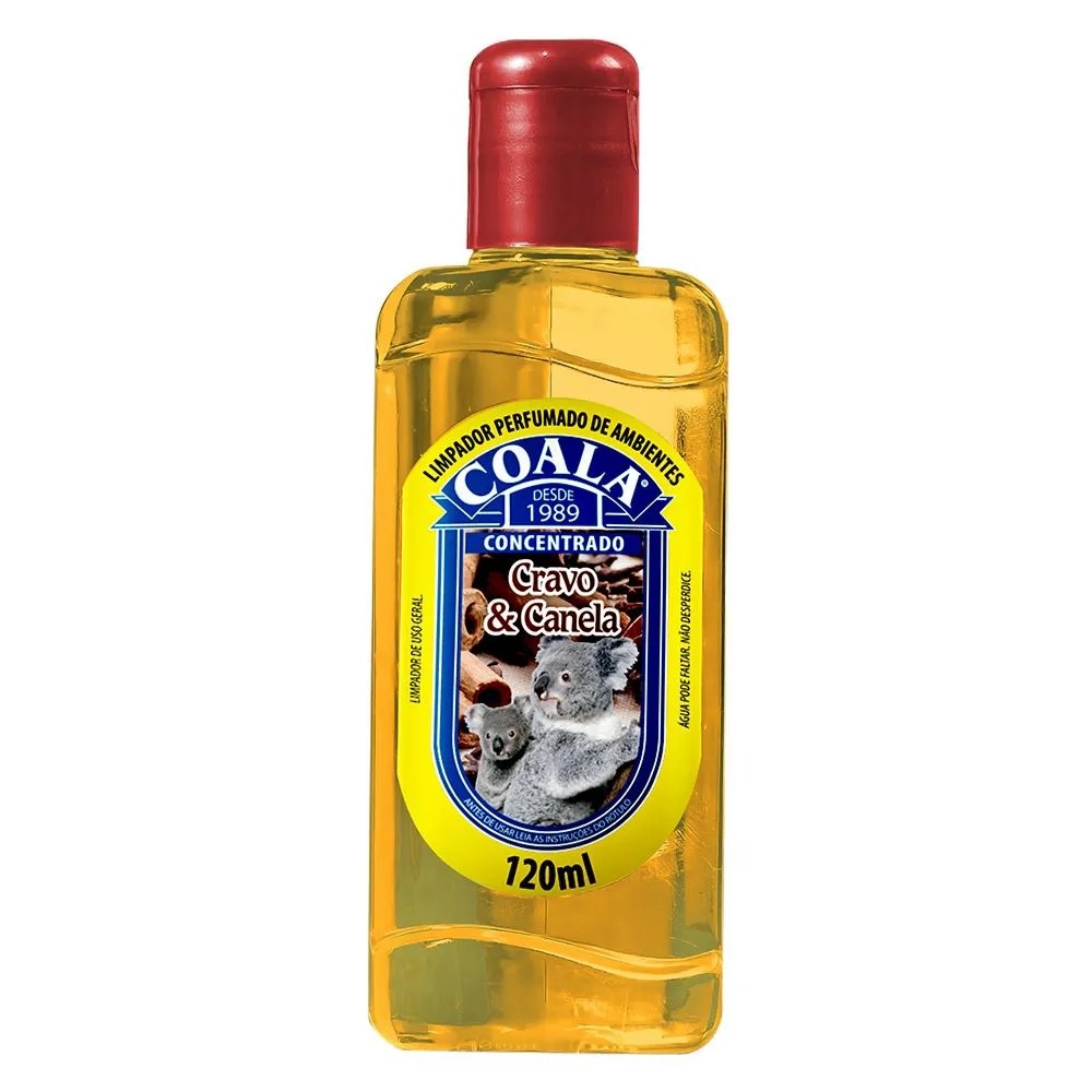 LIMPADOR CONCENTRADO COALA CRAVO E CANELA 120ML