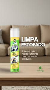 LIMPA ESTOFADOS SUPER DOM AEROSOL C/ESCOVA
