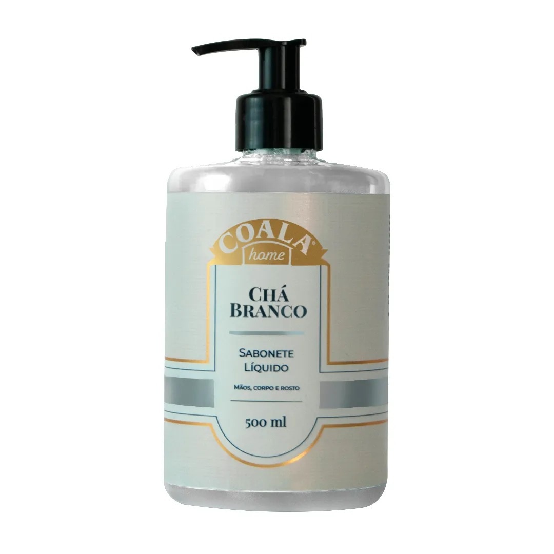 SABONETE LIQUIDO CHA BRANCO 500ML