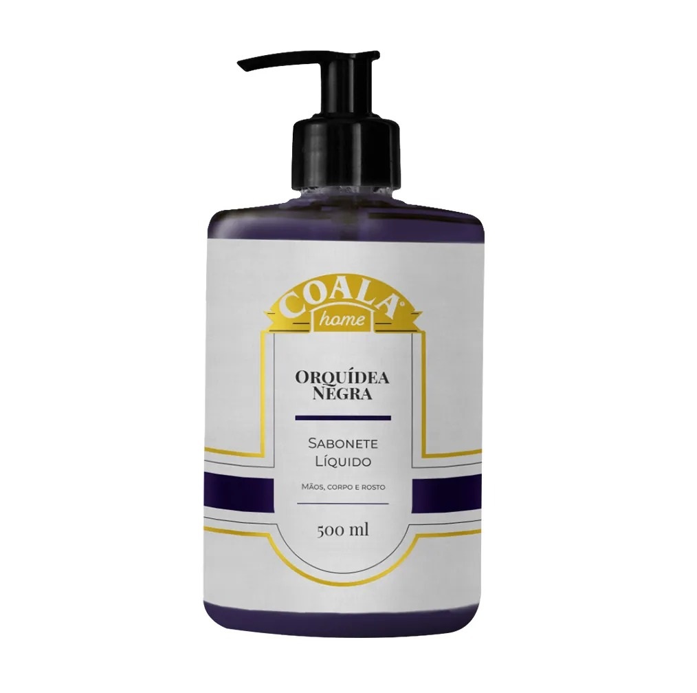 SABONETE LIQUIDO ORQUIDEA NEGRA 500ML