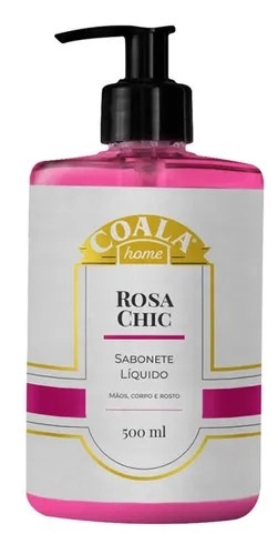 SABONETE LIQUIDO ROSA CHIC 500ML