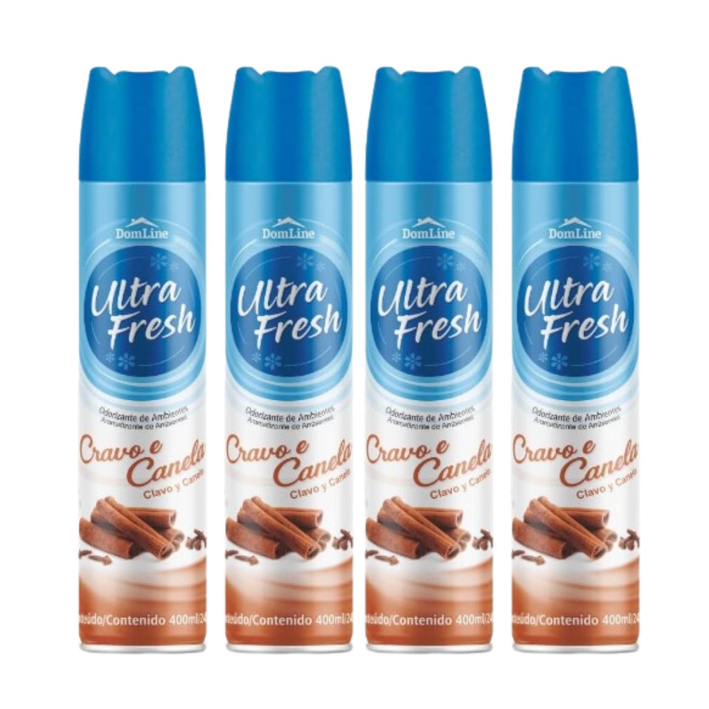 NEUTRALIZADOR ULTRA FRESH 400ML CRAVO E CANELA