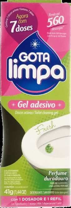 GEL ADESIVO 7X GOTA LIMPA 41G - FRESH
