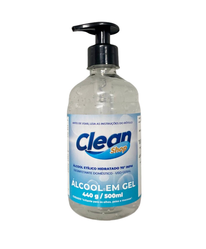 ALCOOL GEL 70 500ML (VALV.PUMP)