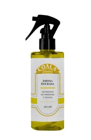ODORIZANTE DE AMBIENTES E TECIDOS AMEIXA DOURADA 260ML