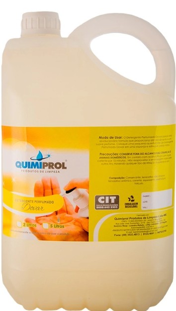 DETERGENTE PERF. DOVAR 5L