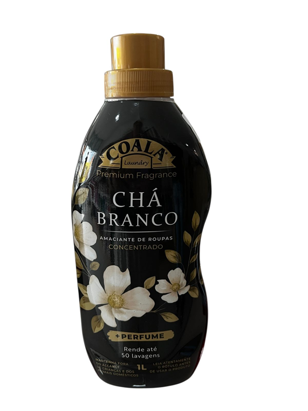 AMACIANTE DE ROUPAS CONCENTRADO CHA BRANCO COALA LAUNDRY 1 L